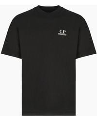 C.P. Company - 30/1 British Sailor Logo T Shirt - Lyst