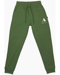 Aquascutum - Solid Patterned Slim Tapered Joggers - Lyst