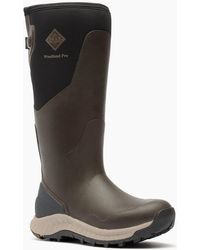 Muck Boot - S Woodland Pro Rubber Coffee Wellington Boots - Lyst