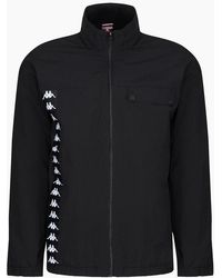 Kappa - Banda Edou Logo Trim Zip Jacket - Lyst