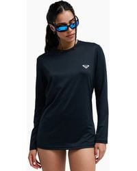 Roxy - L/Sl Surf Tee Long Sleeve Rash Vest - Lyst