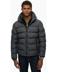 Superdry - Hooded Sports Padded Jacket - Lyst