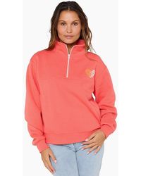Rip Curl - Rip Curl Half Zip Half Zip Fleece - Lyst