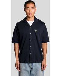 Lyle & Scott - Short Sleeve Revere Collar Shirt - Lyst