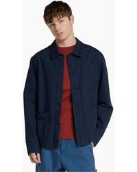Timberland - Washed Canvas Field Jacket - Lyst