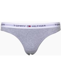 Tommy Hilfiger - Iconic Cotton Thong - Lyst