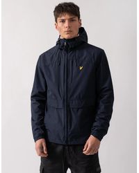 Lyle & Scott - Lyle & Scott Lightweight Hooded Zip Through Jacket - Lyst