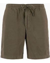 Barbour - Washed Oxford Relaxed Short - Lyst