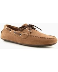 Sperry Top-Sider - Sperry Orland 2-Eye Driver Leather Tan Boat Shoes - Lyst