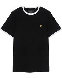 Lyle & Scott - Lyle & Scott Branded Ringer T-Shirt - Lyst