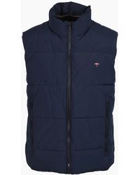 Fynch-Hatton - Fynch-Hatton Gilet Dark - Lyst