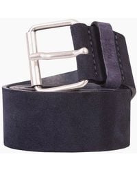 BOSS - Boss Serge Sd Suede Belt - Lyst