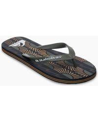 Quiksilver - Molokai Art Flip Flops - Lyst