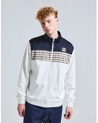 Aquascutum - Club Check Shoulder Track Top - Lyst