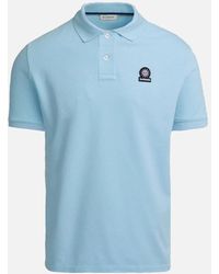 Sandbanks - Badge Logo Polo Shirt Crystal - Lyst