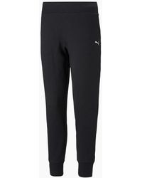PUMA - Closed Hem Fleece Joggers - Lyst