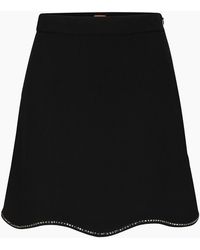 BOSS - Varewa Midi Tube Skirt - Lyst