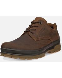 Ecco - Rugged Track Plain Toe Waterproof Walking Shoes - Lyst