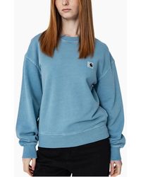 Carhartt - Carhartt Sweatshirt Wip Nelson Jumper Crew Neck Drop Shoulders Knitted - Lyst