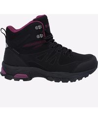 Hi-Tec - Jackdaw Mid Waterproof Boots/Burgundy - Lyst