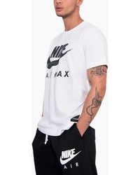 Nike Air Max - T Shirt Athletic Cut Cotton Crew Neck Summer Retro Casual Tee - Lyst