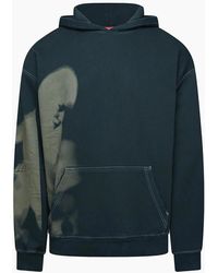 DIESEL - Over The Head Hoodie - Lyst