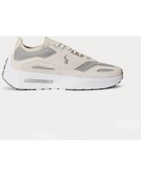Polo Ralph Lauren - Boerum Knit Casual Trainers Soft/Dove - Lyst