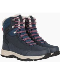 Mountain Warehouse - Ladies Tundra Leather Snow Boots - Lyst