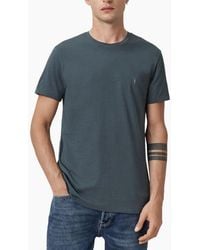 AllSaints - All Saints T Shirts Crew Neck Slim Short Sleeve Casual Summer Cotton Tee - Lyst