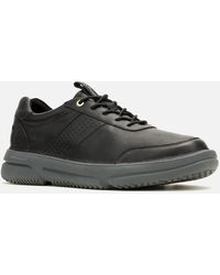 Hush Puppies - Baylor Leather Trainers - Lyst