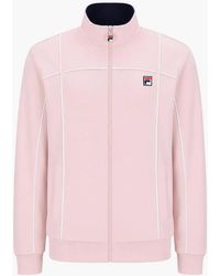 Fila - Armando Track Top Jacket Pale Lilac - Lyst