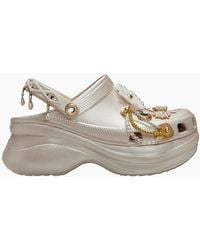 Crocs™ - Bedazzled Platform Shuv Clogs - Lyst