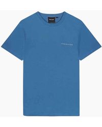 Lyle & Scott - Lyle & Scott Embroidered Logo Riveria T Shirt - Lyst