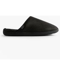 Totes - Isotoner Square Patterned Smart Mule Mule Slippers - Lyst