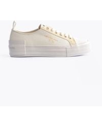 Calvin Klein - Bold Vulcanised Trainers Creamy//Whisper - Lyst