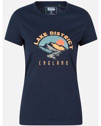 Mountain Warehouse - Ladies Lake District Sunrise T-Shirt - Lyst