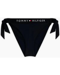 Tommy Hilfiger - Th Original Cheeky Side-Tie Swim Bikini Bottoms - Lyst