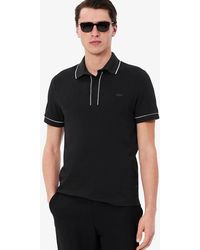 Lacoste - Regular Fit Paris Stretch Piqué Polo Shirt - Lyst