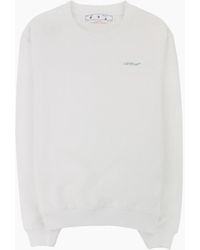 Off-White c/o Virgil Abloh - Off Arrow Reg Fit Crewneck Sweatshirt Multi - Lyst
