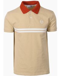 Sergio Tacchini - Seregio Tacchini Supermac Polo Mojave Desert/Rooibos Tea/Gardenia - Lyst
