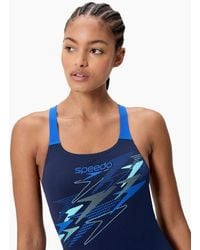 Speedo - Ladies Medley Logo One Piece Swimsuit - Lyst