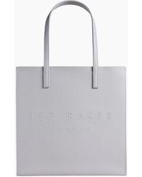 Ted Baker - Crosshatch Large Icon Light Bag - Lyst