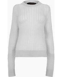 BOSS - Crew Neck Long Sleeve Sweatshirt - Lyst
