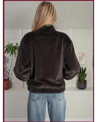 Nooki Design - Aubrey Faux Fur Jacket - Lyst