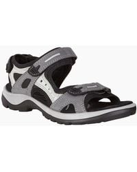 Ecco - Offroad Nubuck Outdoor Walking Sandals - Lyst