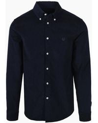 Belstaff - Street Corduroy Shirt Dark Ink - Lyst
