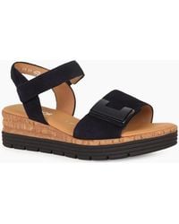 Gabor - Shout Wedge Heel Sandals - Lyst