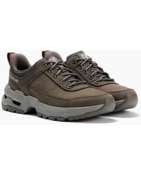 Caterpillar - Surge Hiker Lo Waxy Nubuck Dark Gull Lace-Up Shoes - Lyst