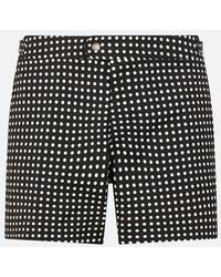 Tom Ford - Micro Dot Poplin Shorts - Lyst