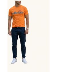 Ellesse - Giniti 2 T Shirts Crew Neck Short Sleeve Cotton Summer Holiday Tee - Lyst